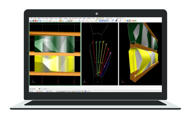 Surpac Indonesia for Engineering - GEOVIA Indonesia Drill & Blast Designer (JDB)