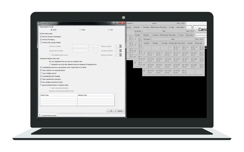 Minex Indonesia for Scheduling - GEOVIA Indonesia Open Pit Scheduling